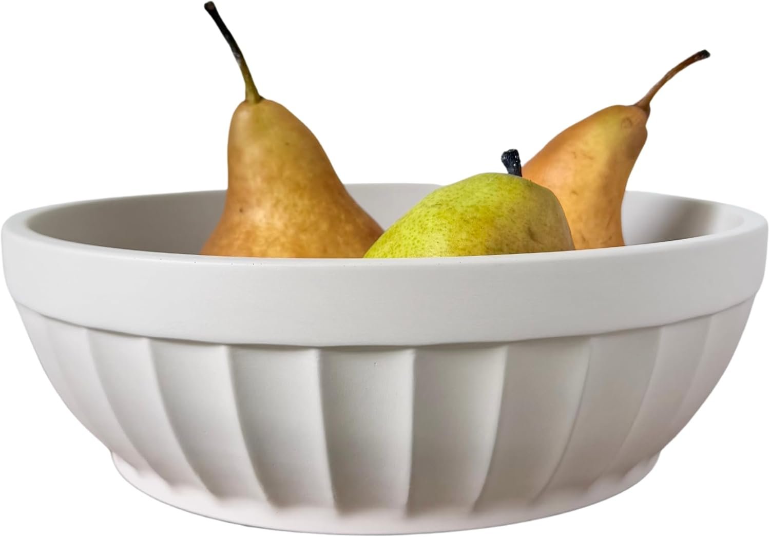 OAKOA Decorative Fruit Bowl for Kitchen Counter – Large Decorative Bowl for Home Decor – Concrete Decor Bowl for Keys Entryway Table – Modern Centerpiece Coffee Table Bowl