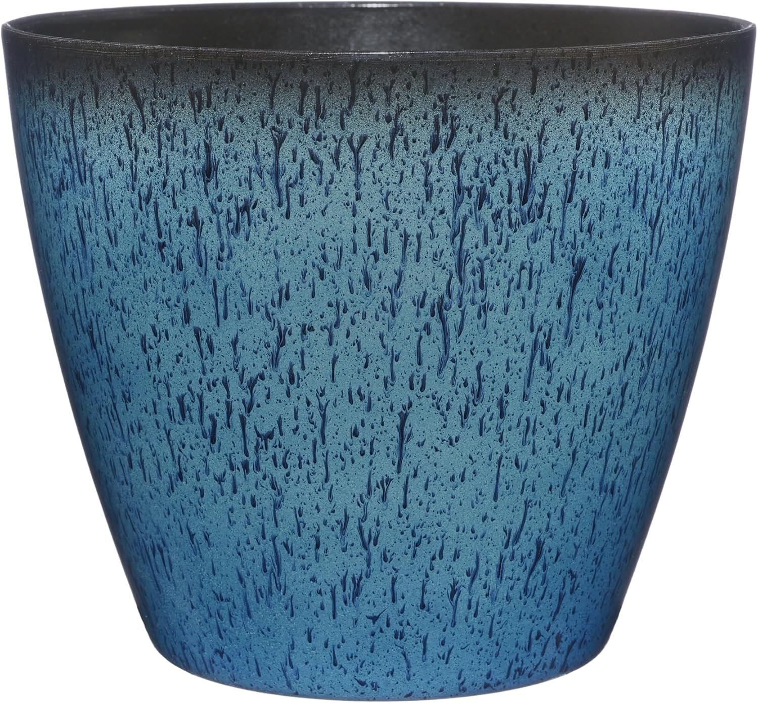 Classic Home and Garden Premiere Collection Planter, Vogue 8″, Indigo